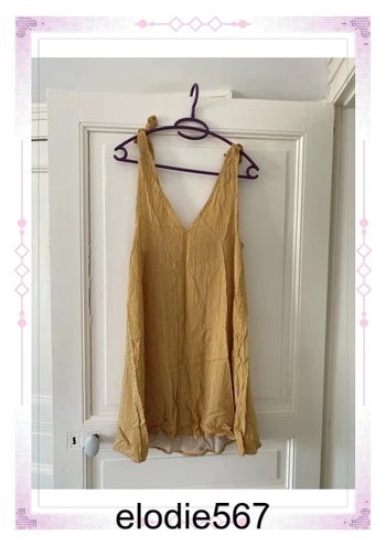 Robe fluide à rayures