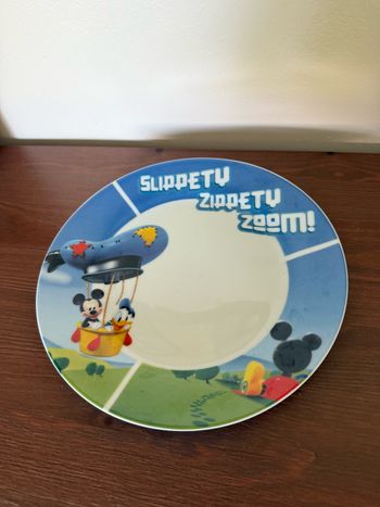 Assiette Mickey Mousse Disney