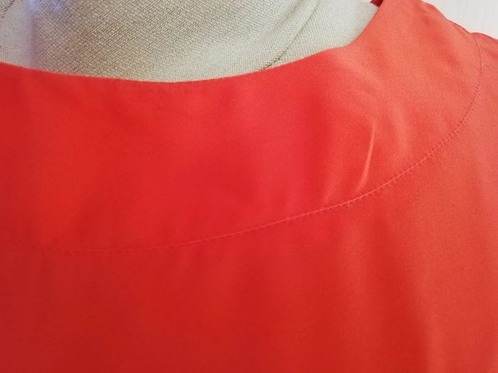 Haut blouse saumon femme T40 - photo numéro 4