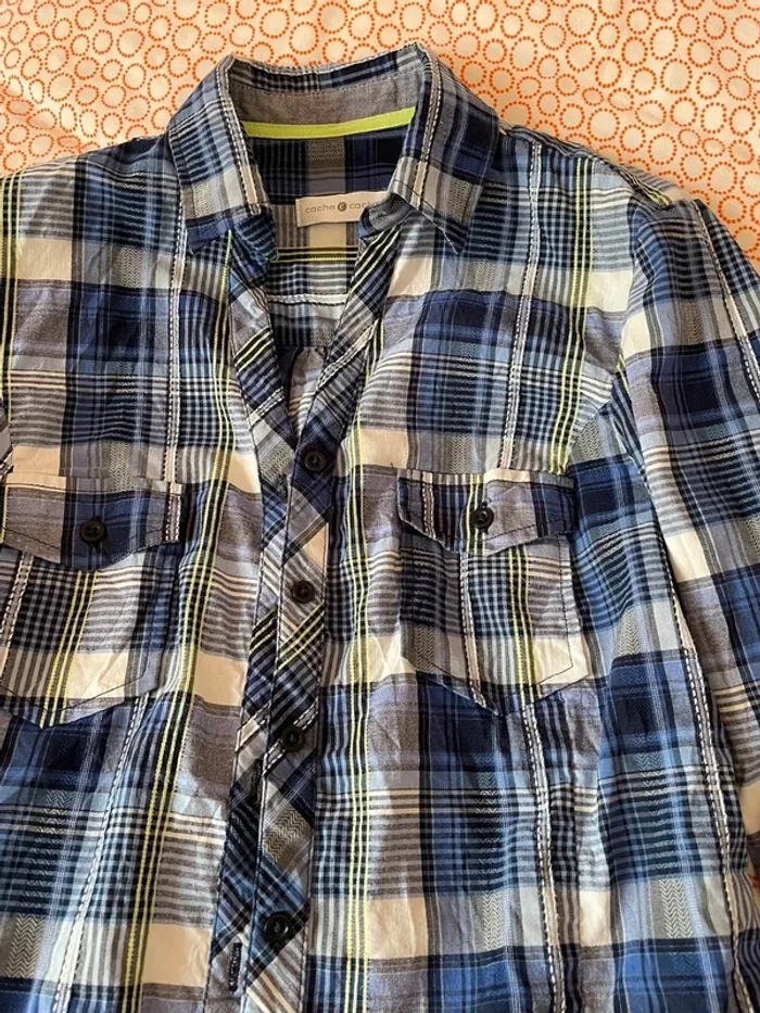 Chemise bleue Cache Cache - photo numéro 2