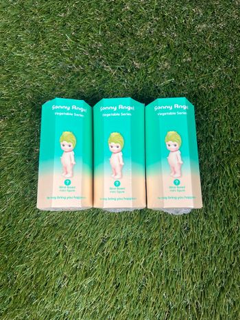 Sonny Angel Vegetable Series – Lot de 3 Figurines Neuves