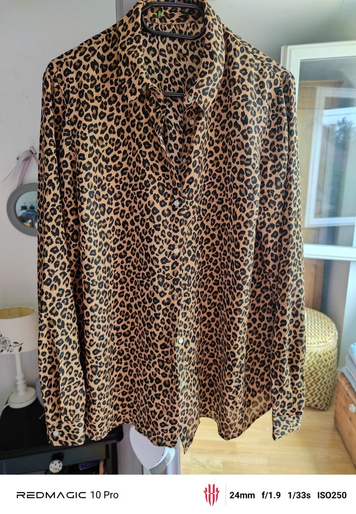 Blouse léopard
