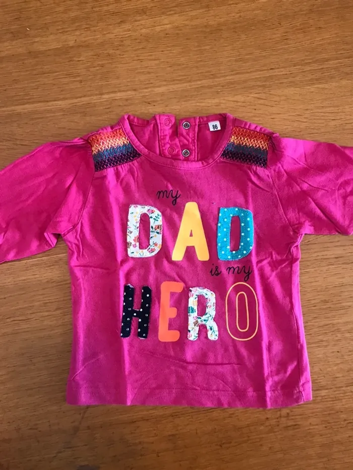 Lot 6 t-shirt manches longues 2 ans - photo numéro 13