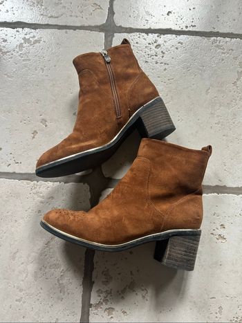 Bottines marron Camaïeu