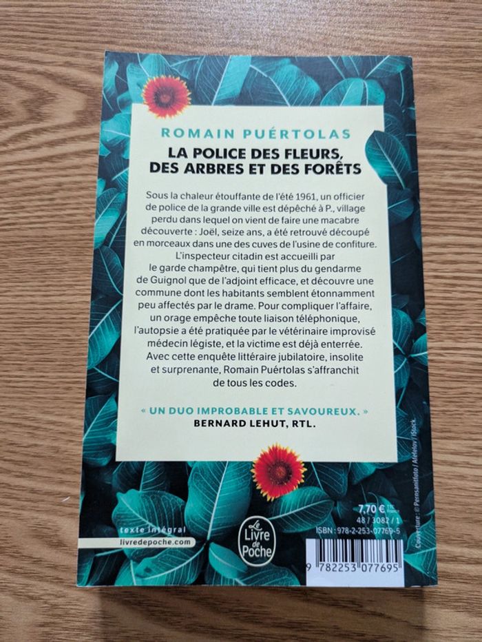 La police des fleurs, des arbres et des forêts - format poche - photo numéro 3