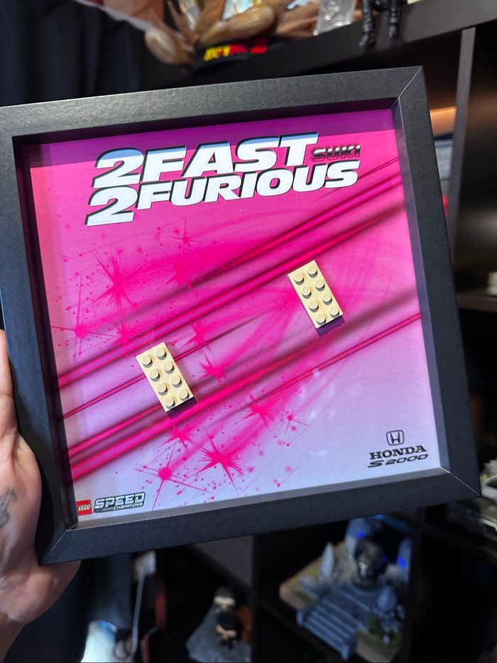 Cadre 2 Fast 2 Furious (20x20) pour LEGO #77241 - photo numéro 2