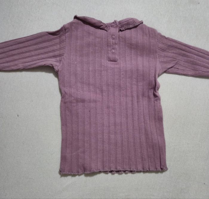 💜 Pull fin bébé Zeeman – 68 cm (6 mois env.) - photo numéro 2