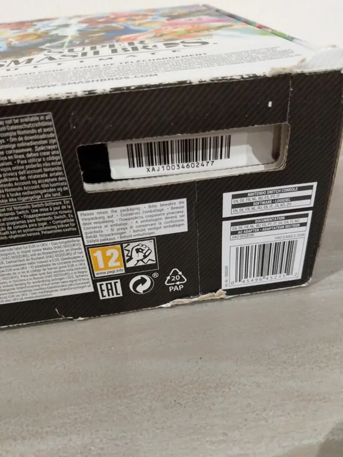 Nintendo Switch V1 - Édition Super Smash Bros - photo numéro 5