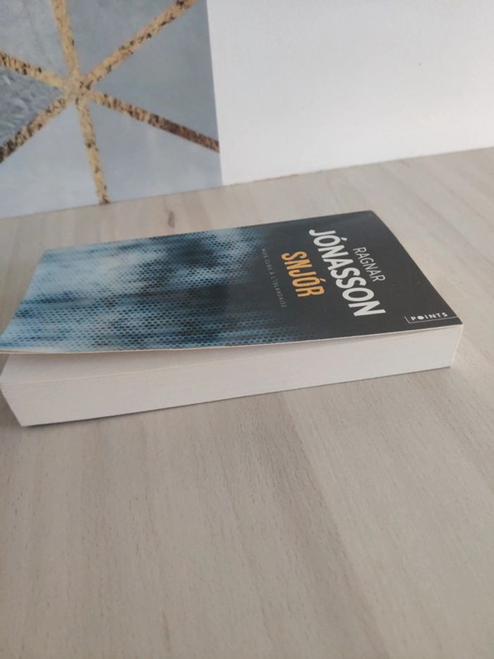 Livre poche Snjor Jonasson huis clos à l'islandaise - photo numéro 3
