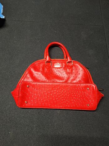 Sac à main rouge femme scherrer paris