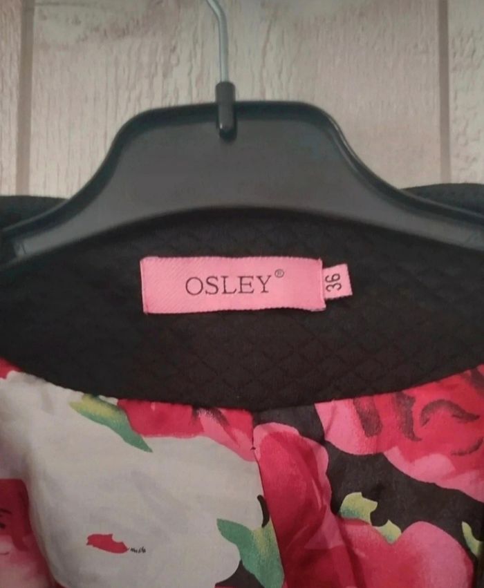 Veste de tailleur évasée noir taille 36 - photo numéro 2