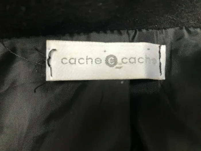 Manteau noir Cache Cache - Taille 2 - photo numéro 3