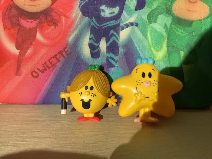 Lot de 2 figurines monsieur, madame