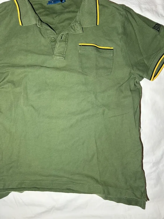 Polo vert lonsdale - photo numéro 2