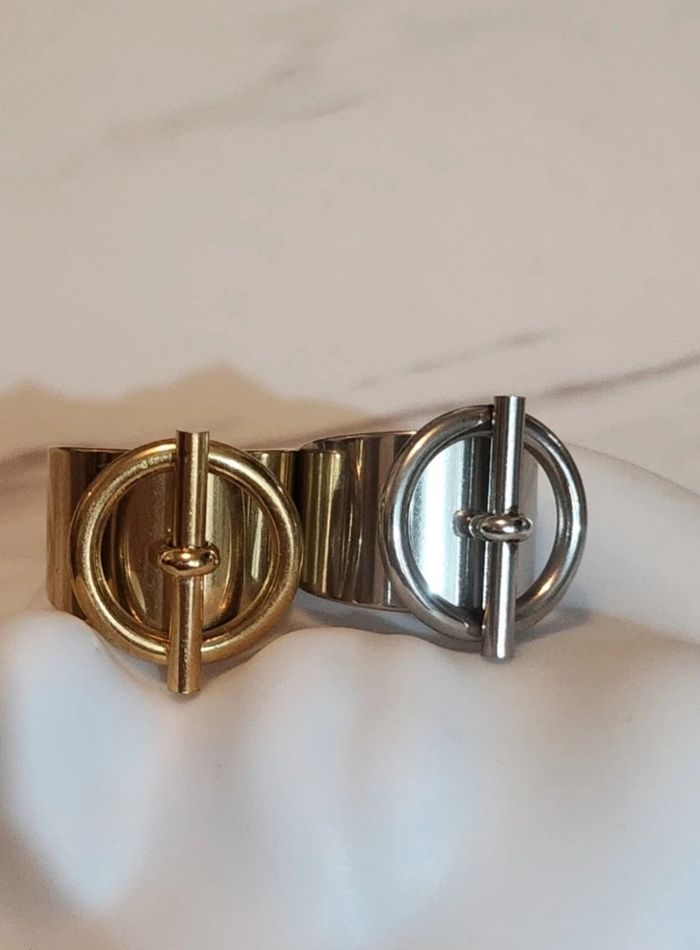 2 bague acier inoxydable - photo numéro 2