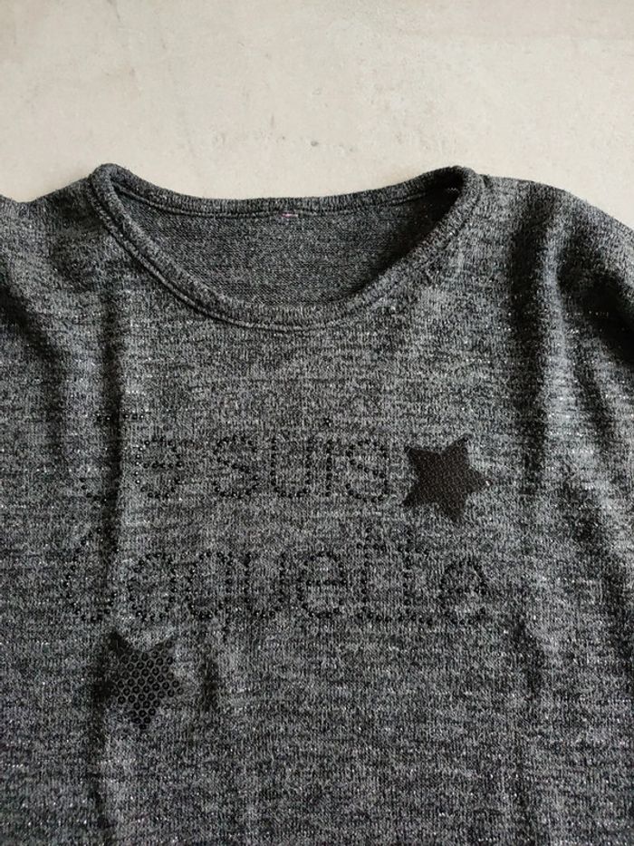 Pull fin pailleté - photo numéro 3