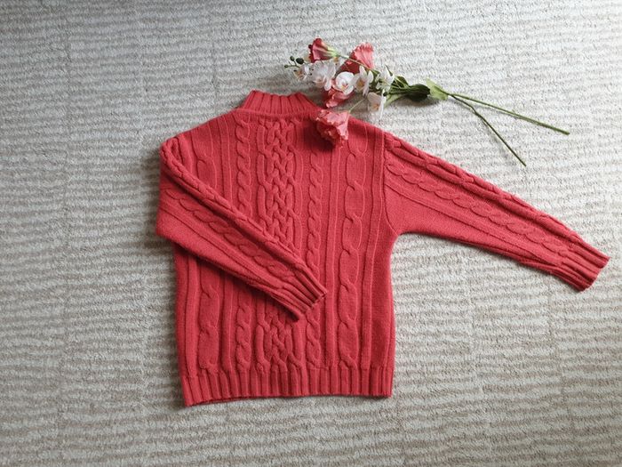 Pull col cheminée 52% laine - photo numéro 2