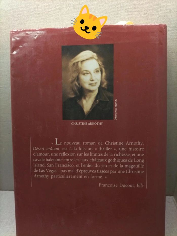 Désert brûlant par Christine Arnothy - photo numéro 2