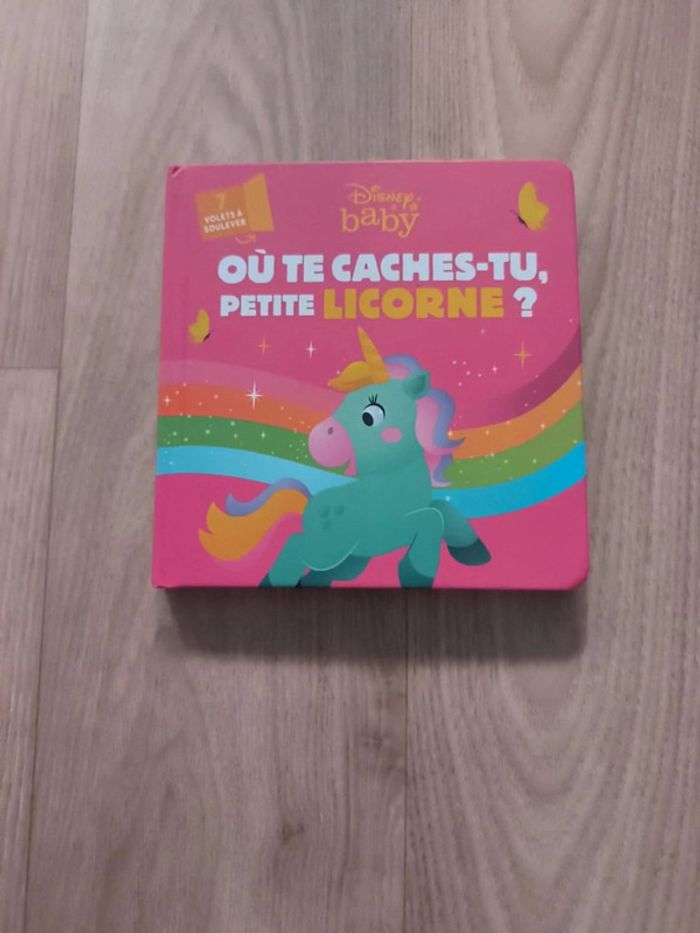 Livre où te caches-tu petit licorne