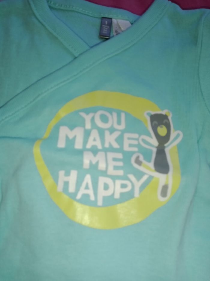 Lot de 3 body 1 mois orchestra Baby comme neuf - photo numéro 4