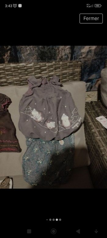 Vêtements naissance/1mois