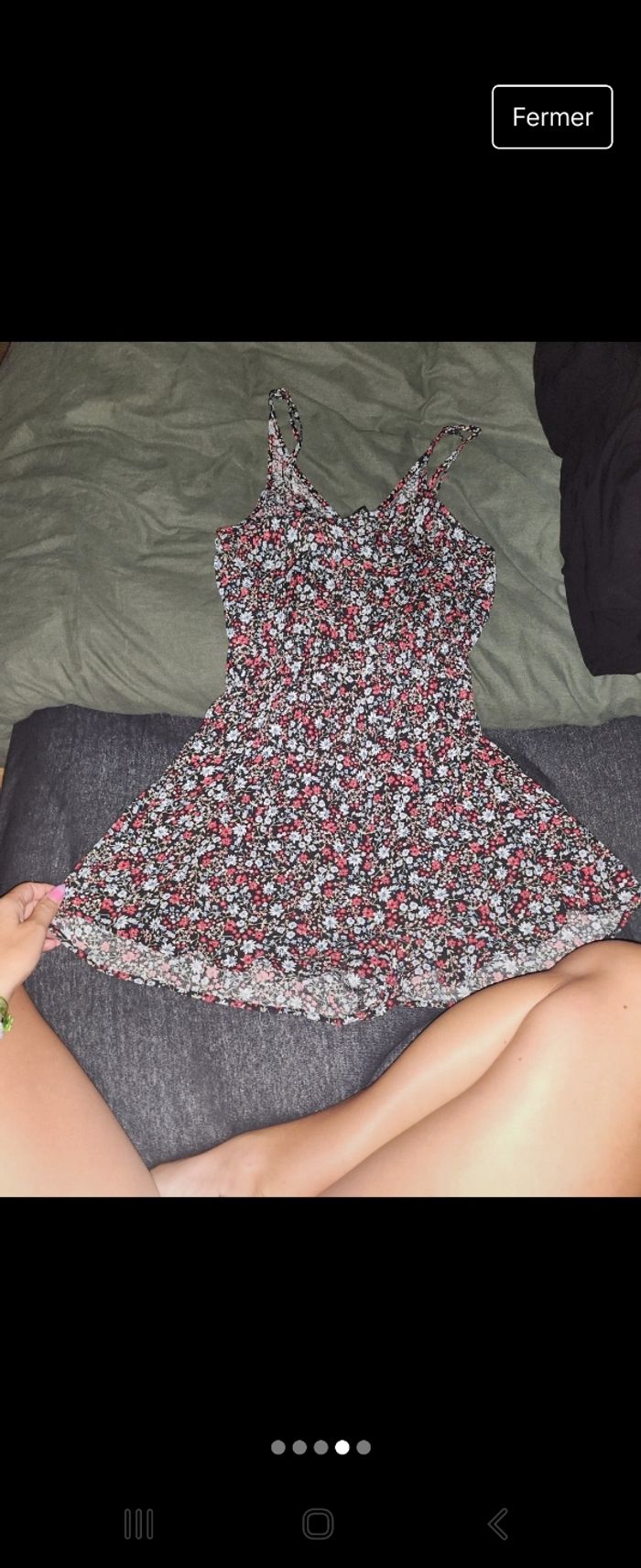 Combishort fleuri H&M - photo numéro 4