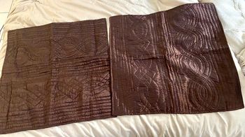Lot de 2 taies d’oreiller marron