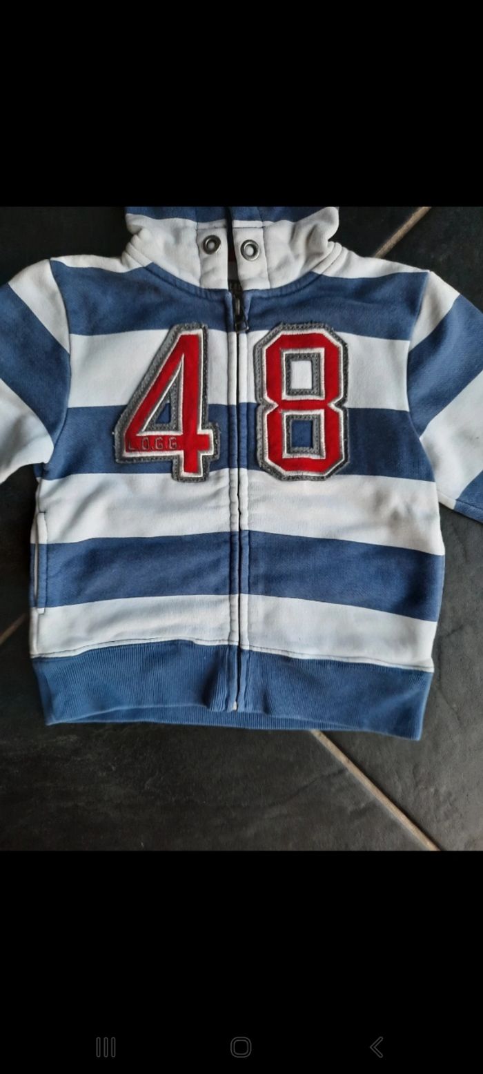 Sweat zippé garçon 3ans H&M - photo numéro 4