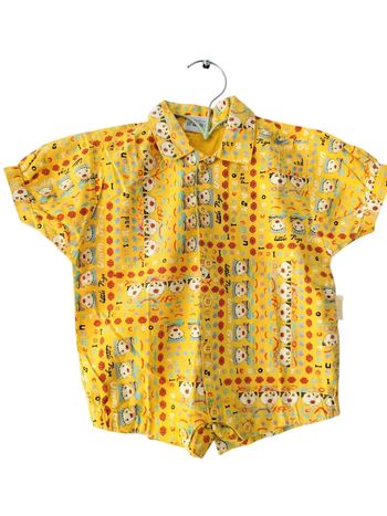 Barboteuse chemise vintage 