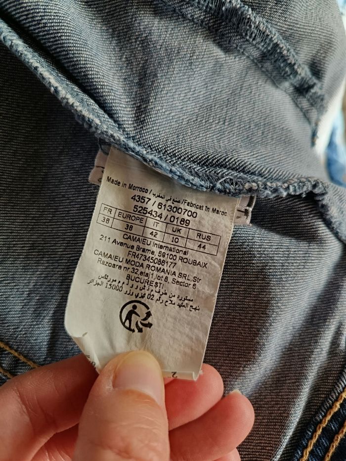 Veste jean 38 - photo numéro 3