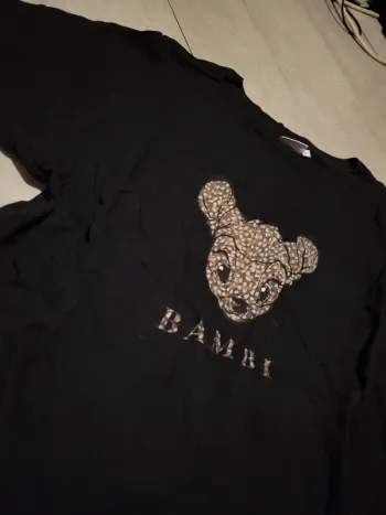 Tee-shirt noir Bambi