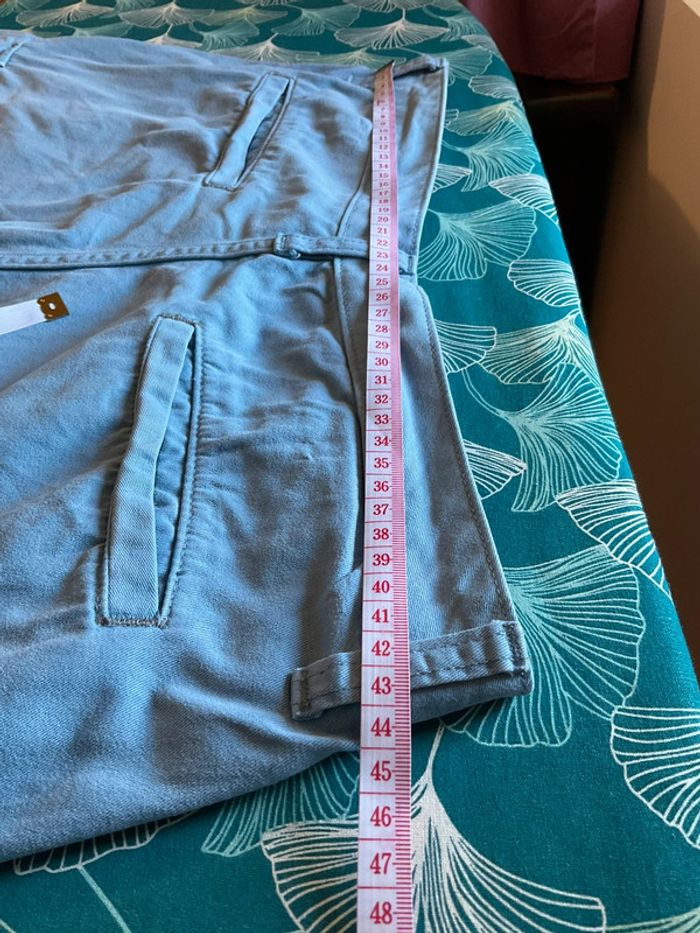 Short cargo bleu clair pour homme Wrangler taille W32 FR42 436 - photo numéro 5