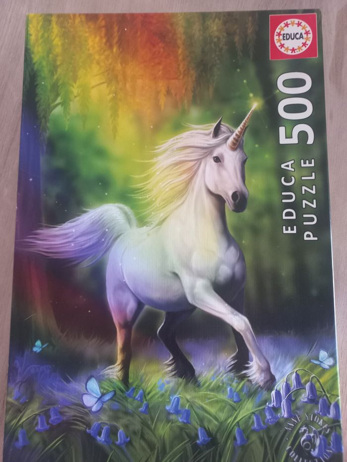 Puzzle 500 pièces licorne