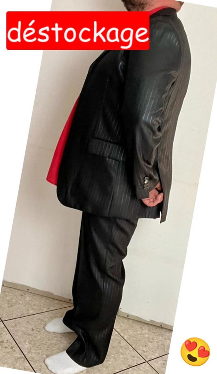 Ensemble costume noir homme taille 54 - photo numéro 3