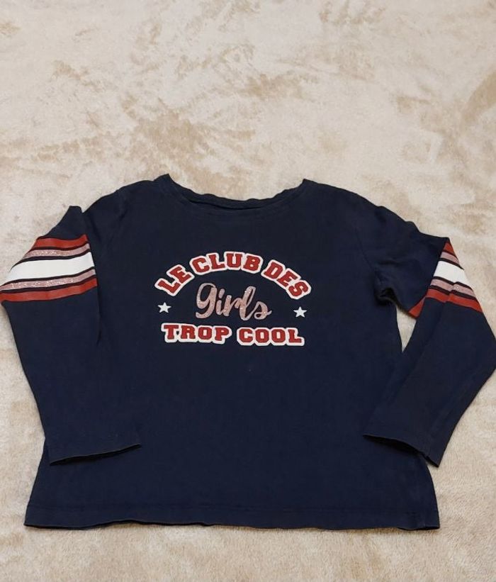Tee-shirt manches longues fille 4 ans