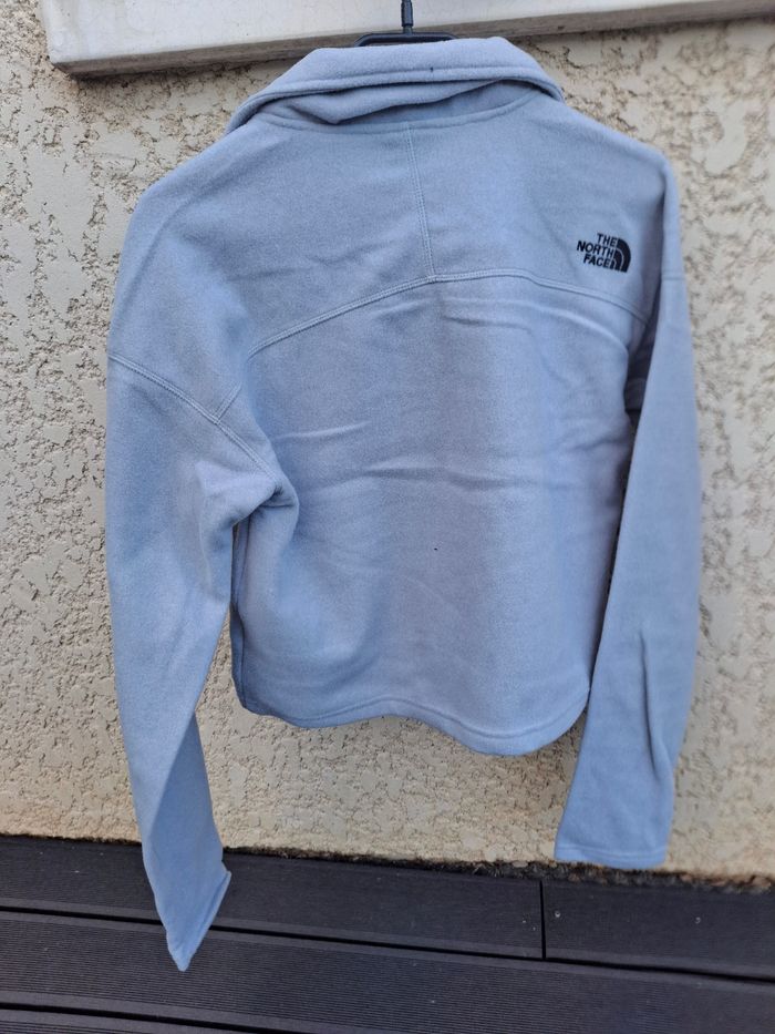 Veste Polaire The North Face Grise Taille M - photo numéro 3
