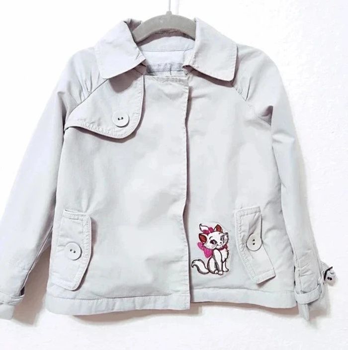 Veste trench fille taille 4 ans - photo numéro 2