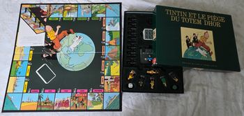 JEU DE SOCIETE "TINTIN ET LE PIEGE DU TOTEM DHOR" / EDITION DE LUXE /