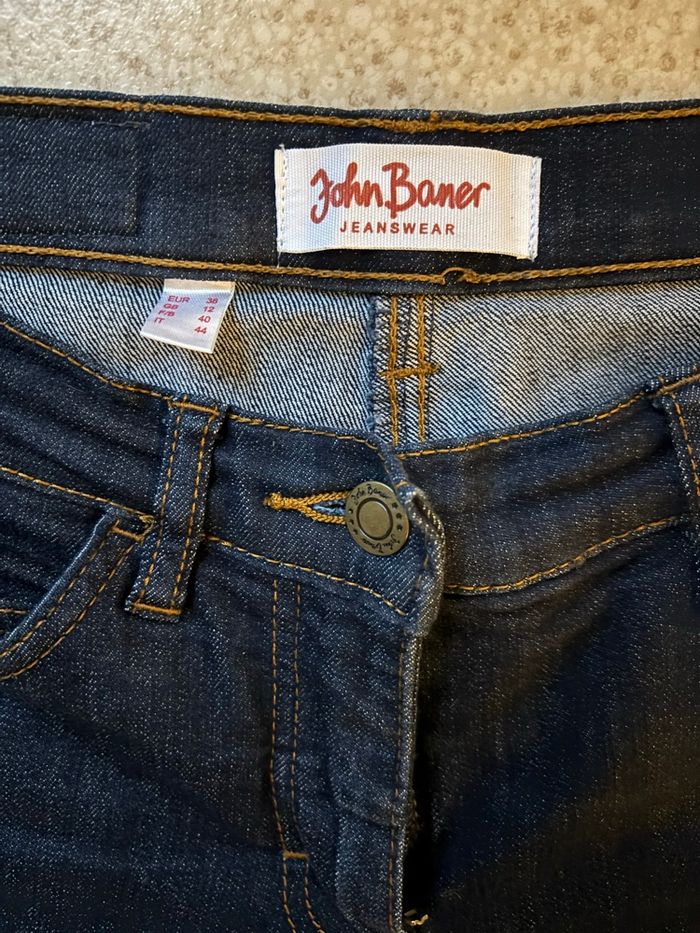 Jean bootcut taille courte - photo numéro 4