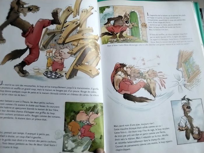 Livre avec cd les 3 petit cochon et pinocchio - photo numéro 3