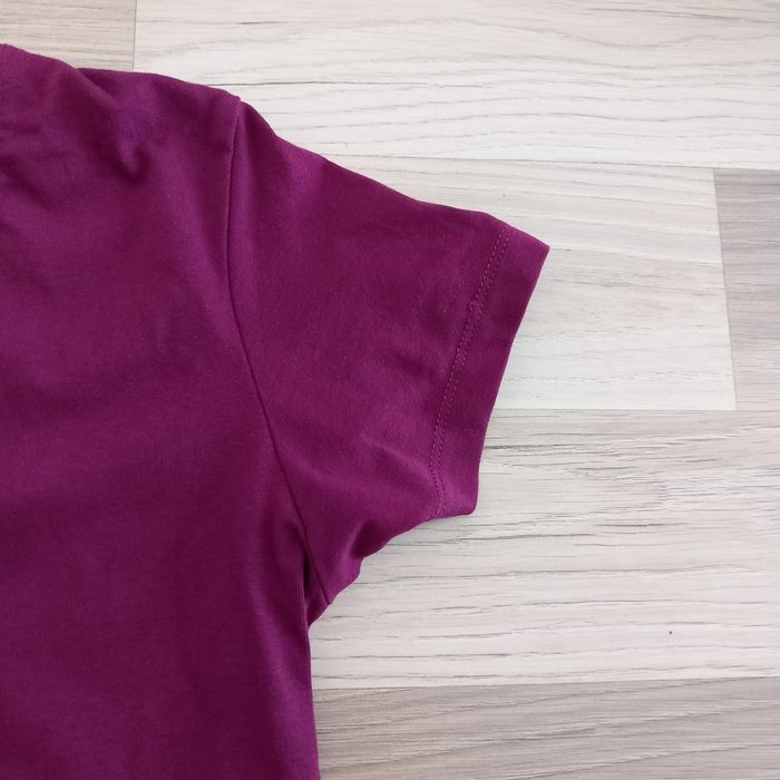 T-shirt femme avec col en V violet Influx taille 38 - photo numéro 3