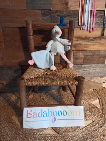 Doudou cigogne doudou et compagnie tbe