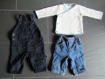 Salopette Orchestra Pantalon et Gilet Sergent Major Garçon 6 mois