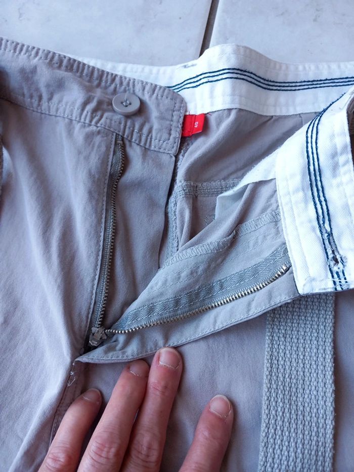 Short beige avec ceinture - photo numéro 6