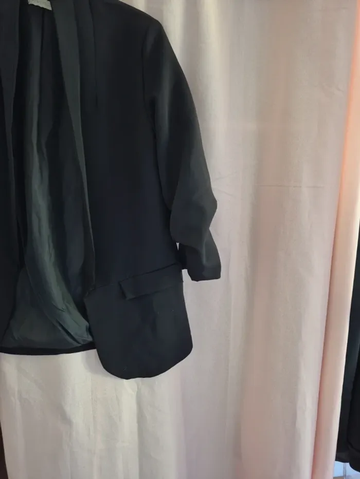 Veste noire manches 3/4 - photo numéro 5