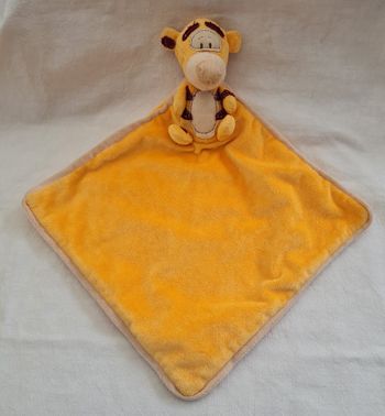 Doudou Tigrou baby losange orange - Disney