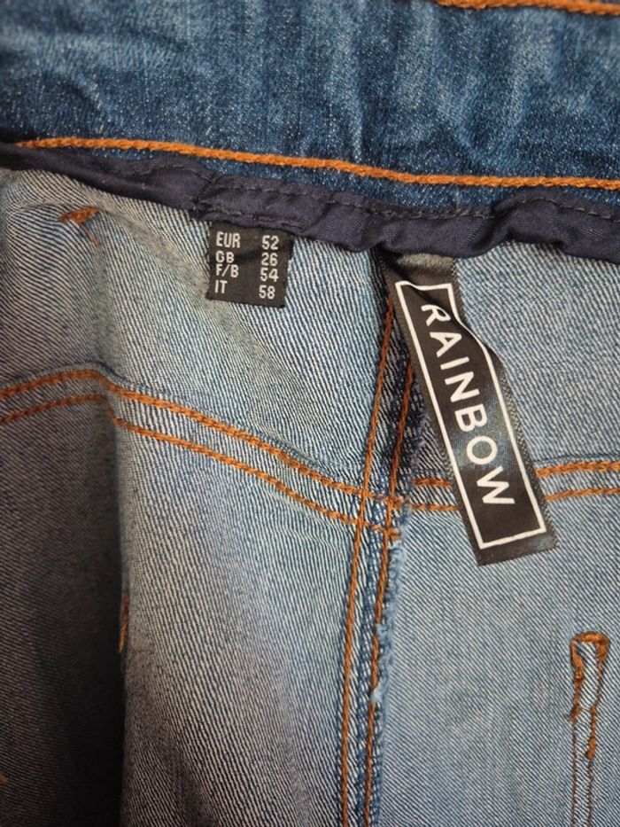 Magnifique jean extra flare tendance Rainbow taille 52 - photo numéro 7