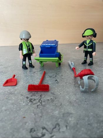 Équipe d’entretien de voirie Playmobil