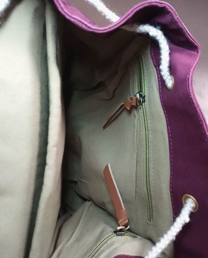 Sac à Dos Femme Fitz And Huxley Rouge - photo numéro 2