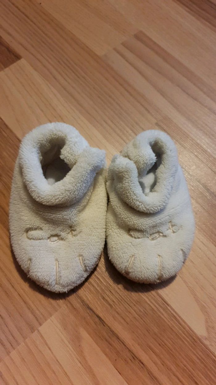 chaussons bebe doux et chaud